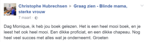 reactie Christophe Hubrechsen - "Graag zien" het-boek