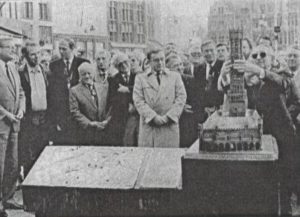 Belfort voor blinden op Brugse Markt