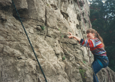 rotsklimmen March Les Damme